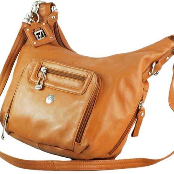 Stone Mountain Soft Leather Crossbody Handbag - Picture 3 of 9